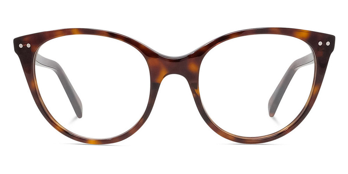 Celine® CL50068I CEL CL50068I 052 52 - Shiny Dark Havana Eyeglasses