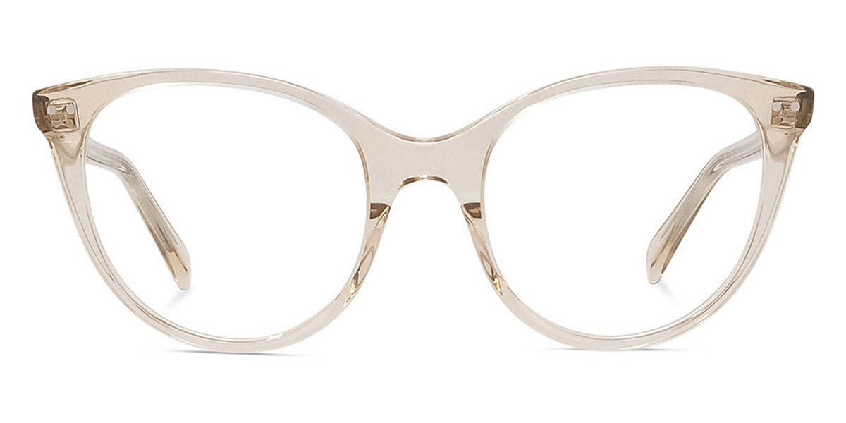 Celine® CL50068I CEL CL50068I 057 52 - Shiny Transparent Khaki Eyeglasses