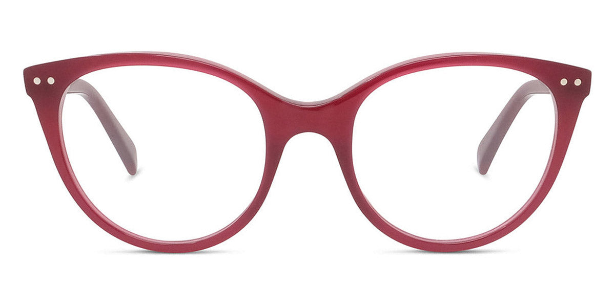 Celine® CL50068I CEL CL50068I 069 52 - Shiny Milky Burgundy Eyeglasses