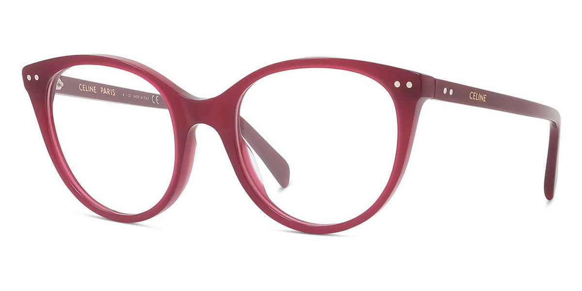 Celine® CL50068I CEL CL50068I 069 52 - Shiny Milky Burgundy Eyeglasses