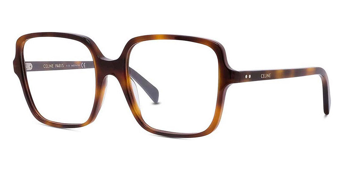 Celine® CL50076I CEL CL50076I 053 57 - Shiny Havana Eyeglasses