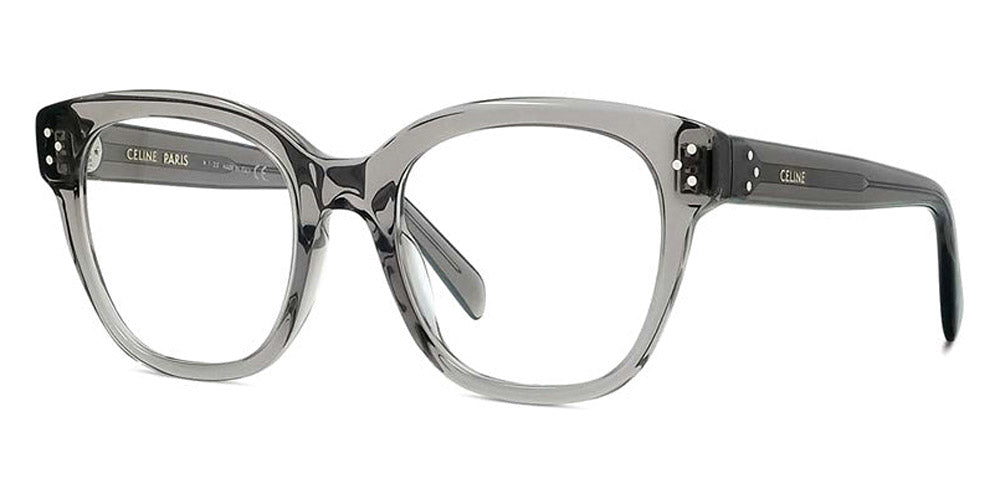 Celine® CL50086I CEL CL50086I 020 51 - Shiny Transparent Light Grey Eyeglasses