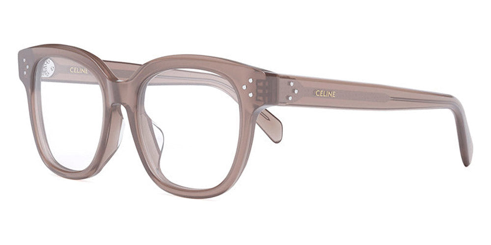 Celine® CL50086I CEL CL50086I 045 51 - Shiny Milky Hazelnut Eyeglasses