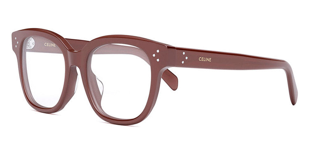 Celine® CL50086I CEL CL50086I 069 51 - Shiny Milky Burgundy Eyeglasses