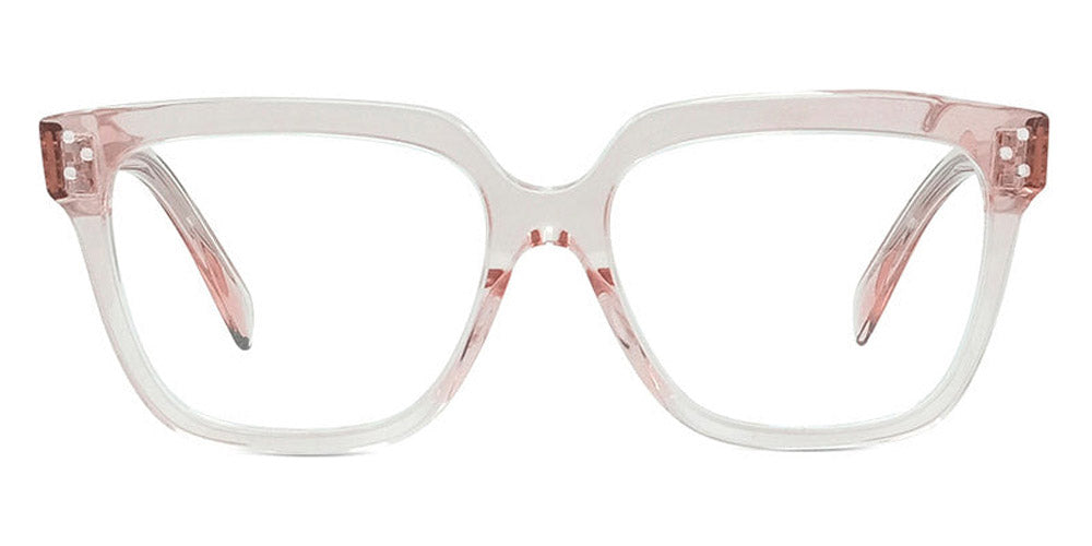 Celine® CL50094I CEL CL50094I 072 55 - Shiny Transparent Pink Eyeglasses