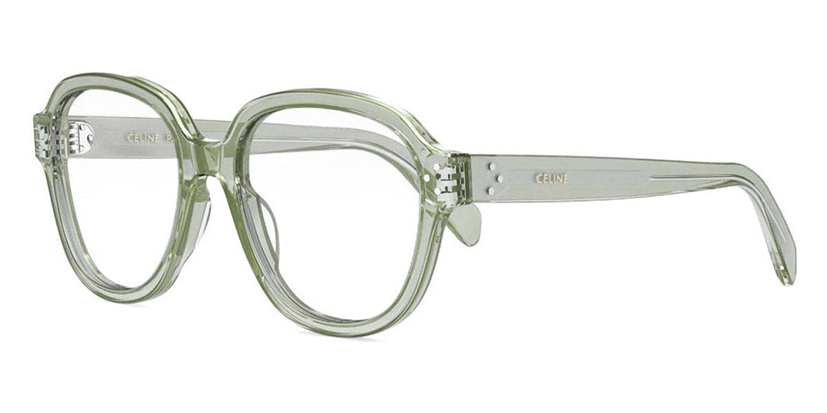 Celine® CL50107I CEL CL50107I 093 54 - Shiny Green Eyeglasses