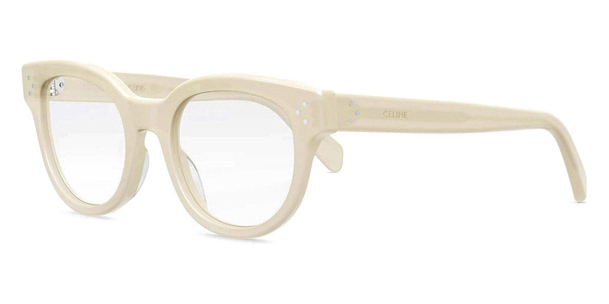 Celine® CL50109I CEL CL50109I 025 51 - Shiny White Eyeglasses