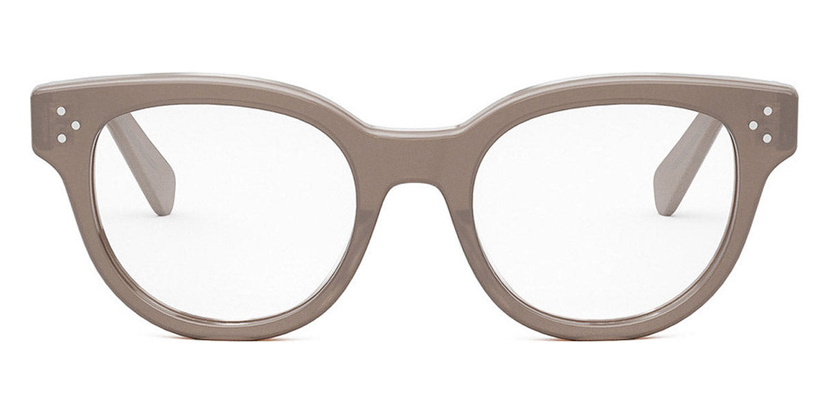 Celine® CL50109I CEL CL50109I 045 51 - Shiny Milky Hazelnut Eyeglasses