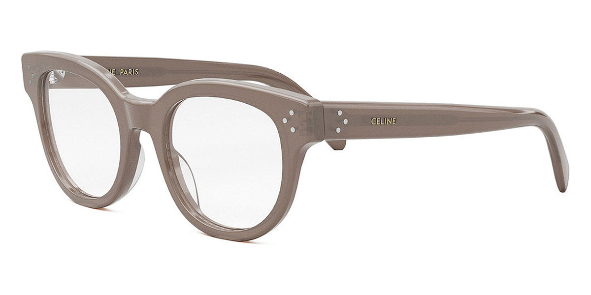 Celine® CL50109I CEL CL50109I 045 51 - Shiny Milky Hazelnut Eyeglasses