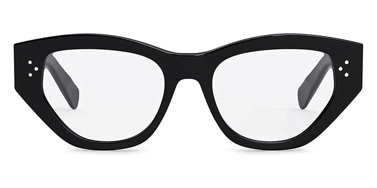 Celine® CL50111I CEL CL50111I 001 52 - Shiny Black Eyeglasses