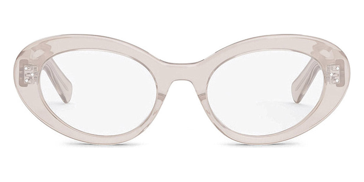 Celine® CL50113I CEL CL50113I 072 52 - Shiny Milky Light Pink Eyeglasses