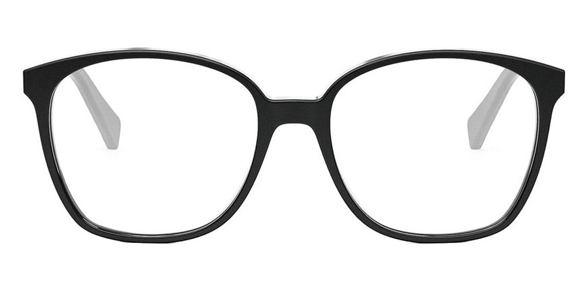 Celine® CL50115I CEL CL50115I 001 55 - Shiny Black / Lenses Clear Organic Eyeglasses