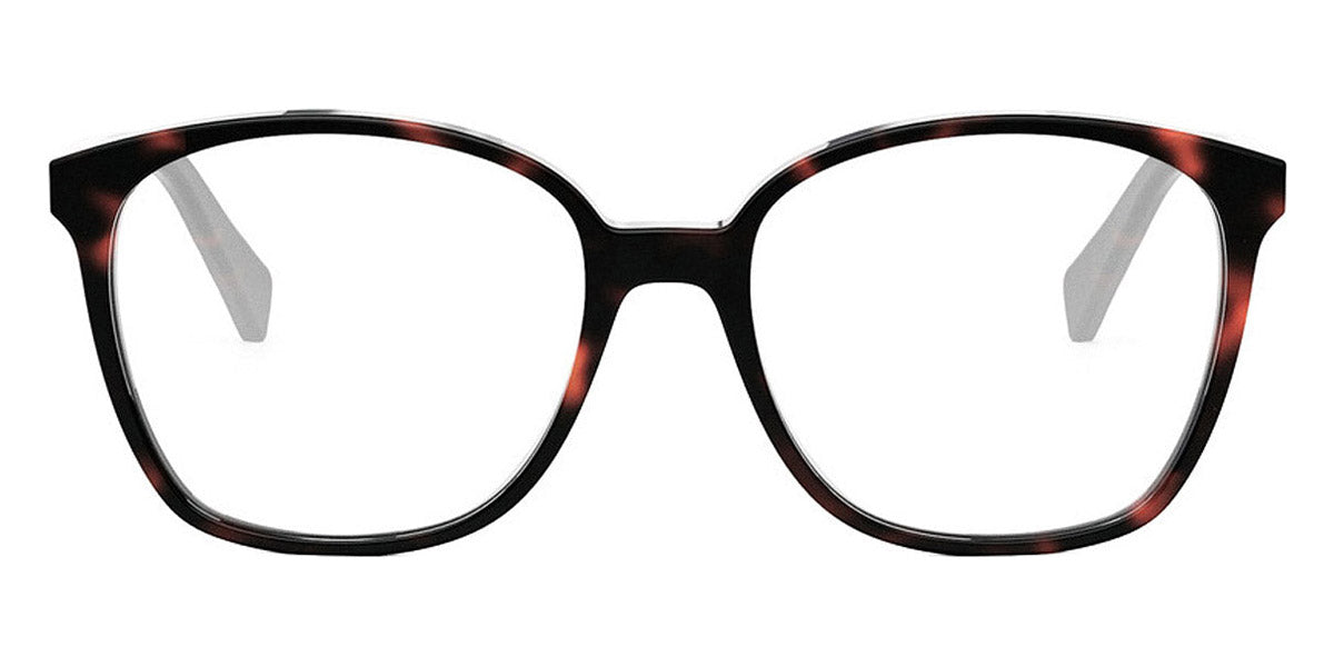 Celine® CL50115I CEL CL50115I 052 55 - Shiny Dark Havana / Lenses Clear Organic Eyeglasses