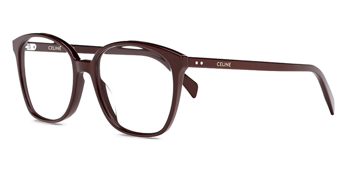 Celine® CL50115I CEL CL50115I 069 55 - Shiny Milky Bordeaux Eyeglasses