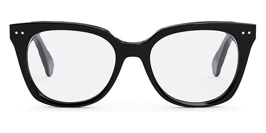 Celine® CL50116I CEL CL50116I 001 52 - Shiny Black Eyeglasses