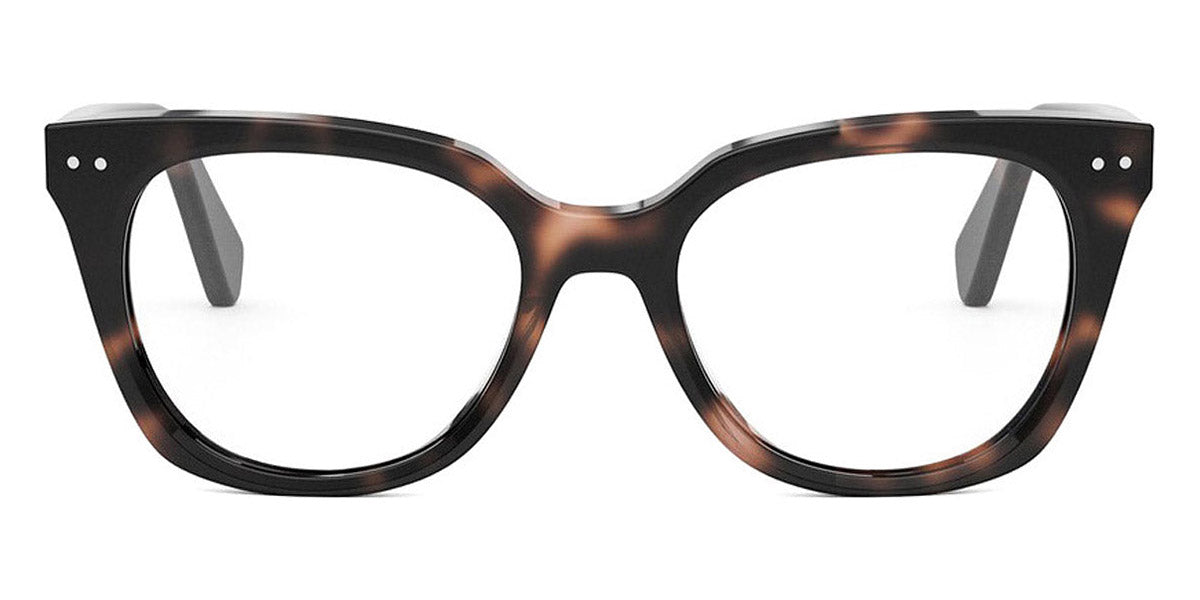 Celine® CL50116I CEL CL50116I 054 52 - 054 Shiny Red Havana Eyeglasses