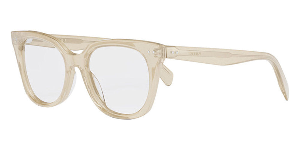 Celine® CL50116I CEL CL50116I 057 52 - Shiny Transparent Beige Eyeglasses