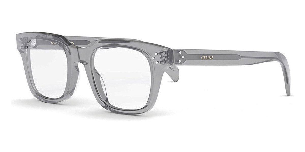 Celine® CL50120I CEL CL50120I 020 50 - Shiny Transparent Grey Eyeglasses