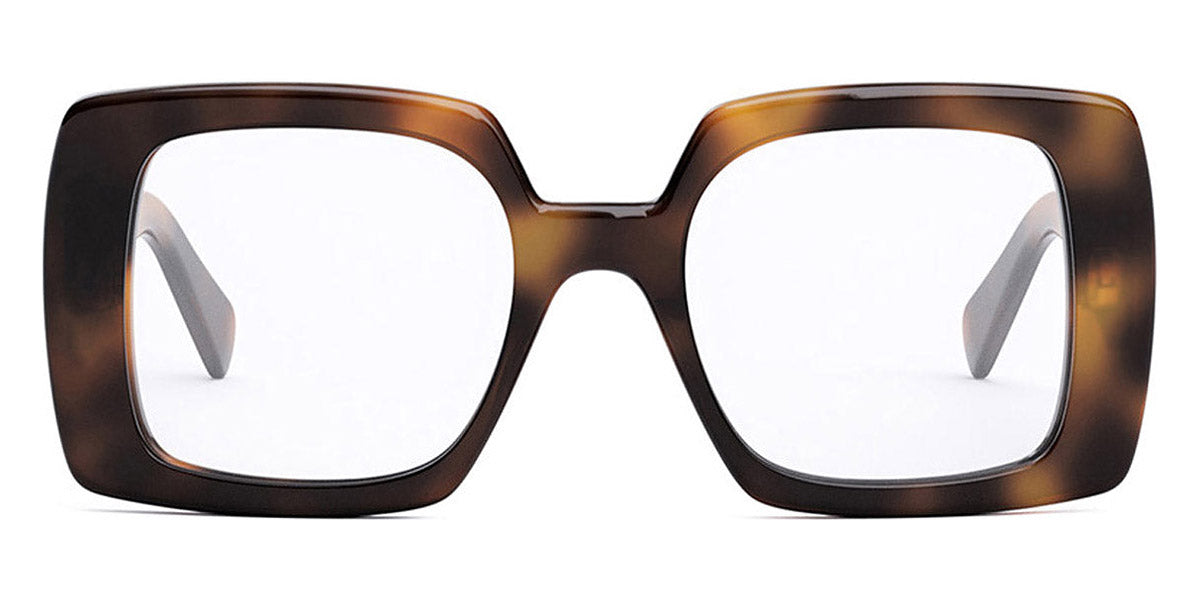 Celine® CL50121I CEL CL50121I 053 51 - Shiny Medium Havana Eyeglasses