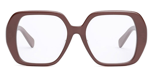 Celine® CL50122F CEL CL50122F 069 55 - Shiny Milky Burgundy Eyeglasses