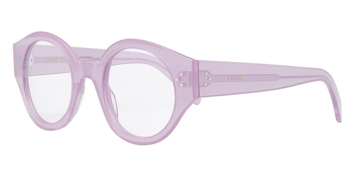 Celine® CL50123I CEL CL50123I 078 48 - Shiny Opal Lilac Eyeglasses