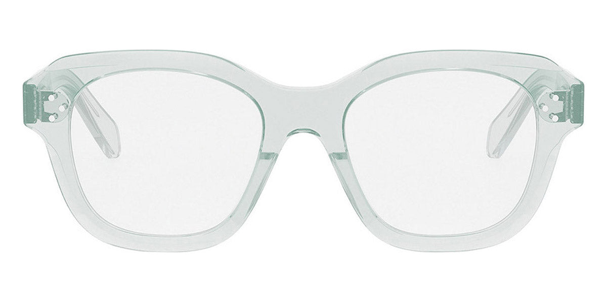 Celine® CL50124I CEL CL50124I 093 52 - Shiny Lime Transparent Eyeglasses