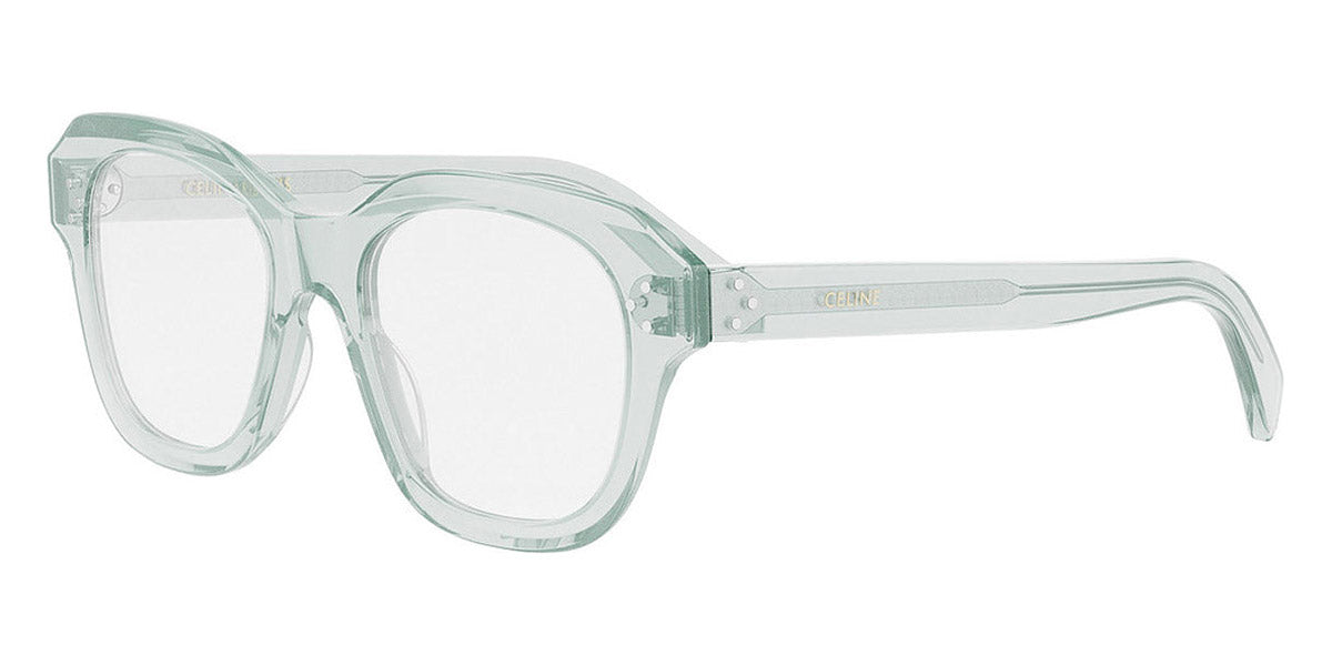 Celine® CL50124I CEL CL50124I 093 52 - Shiny Lime Transparent Eyeglasses