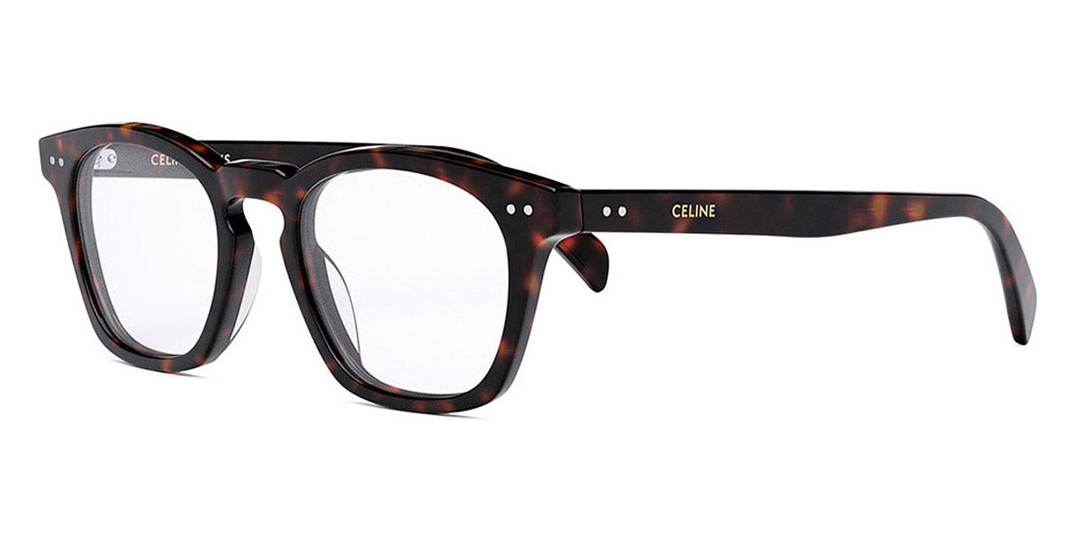 Celine® CL50129I CEL CL50129I 052 49 - Shiny Dark Havana Eyeglasses