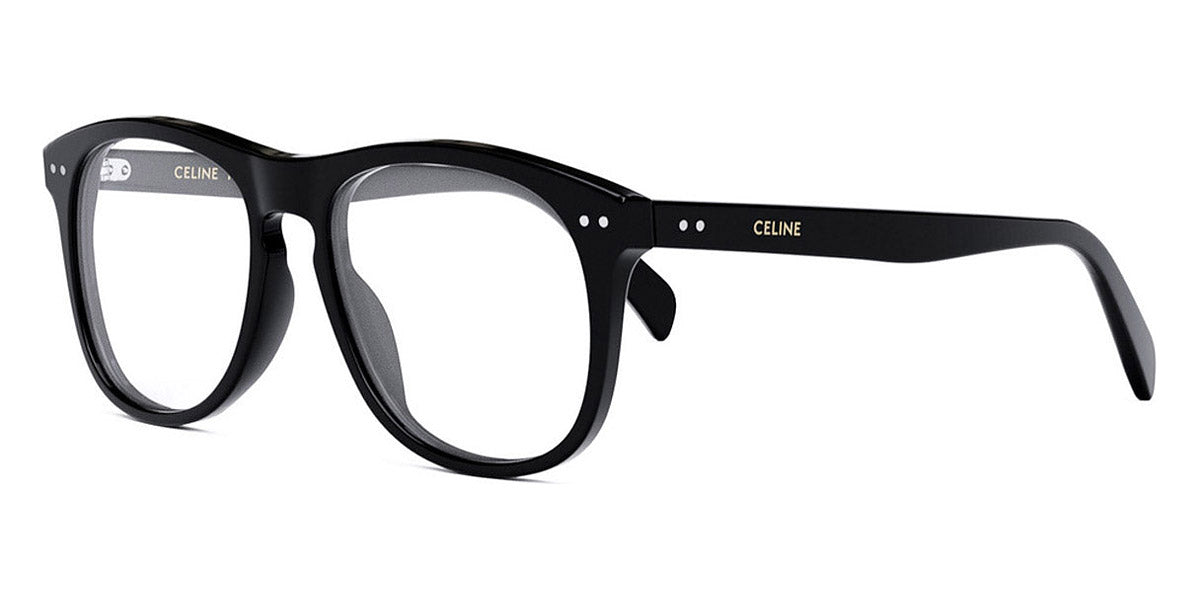 Celine® CL50130I CEL CL50130I 001 54 - Shiny Black Eyeglasses