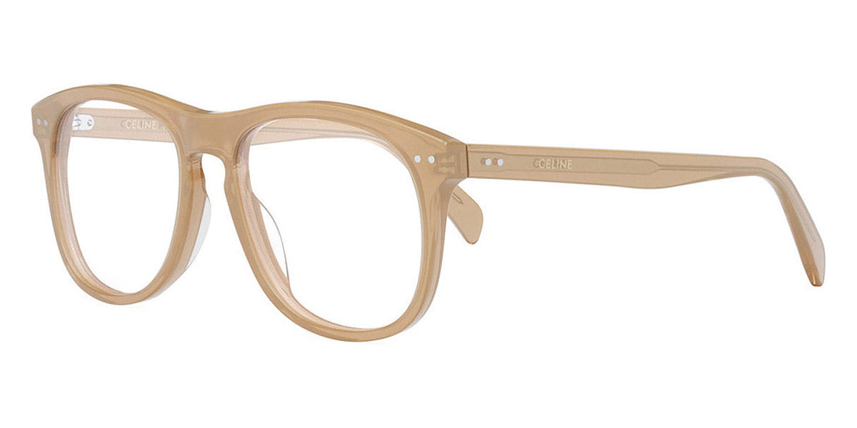 Celine® CL50130I CEL CL50130I 047 54 - Shiny Opal Honey Eyeglasses