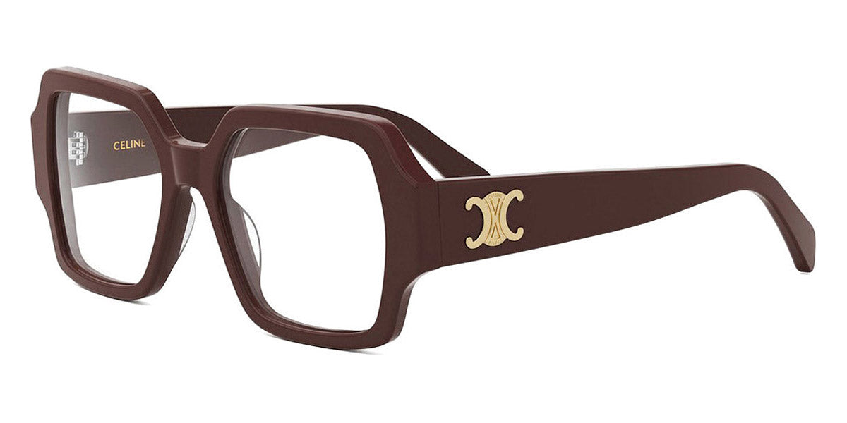 Celine® CL50131I CEL CL50131I 048 52 - Shiny Brown Eyeglasses