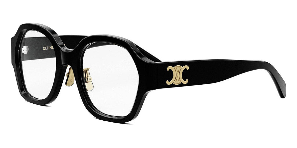 Celine® CL50134F CEL CL50134F 001 51 - Shiny Black Eyeglasses