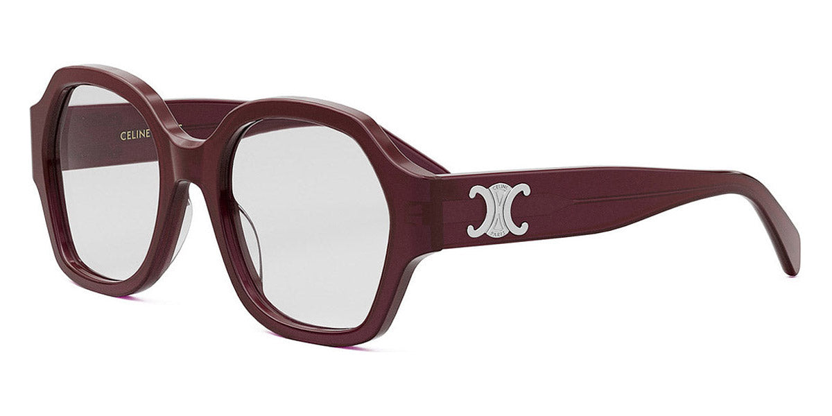 Celine® CL50134I CEL CL50134I 069 52 - Shiny Milky Bordeaux Eyeglasses