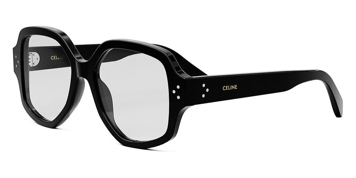 Celine® CL50135I CEL CL50135I 001 53 - Shiny Black Eyeglasses