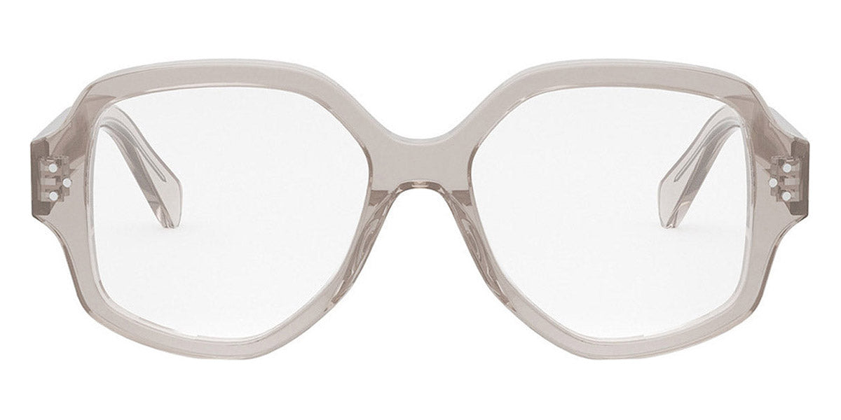 Celine® CL50135I CEL CL50135I 059 53 - Shiny Transparent Taupe Eyeglasses