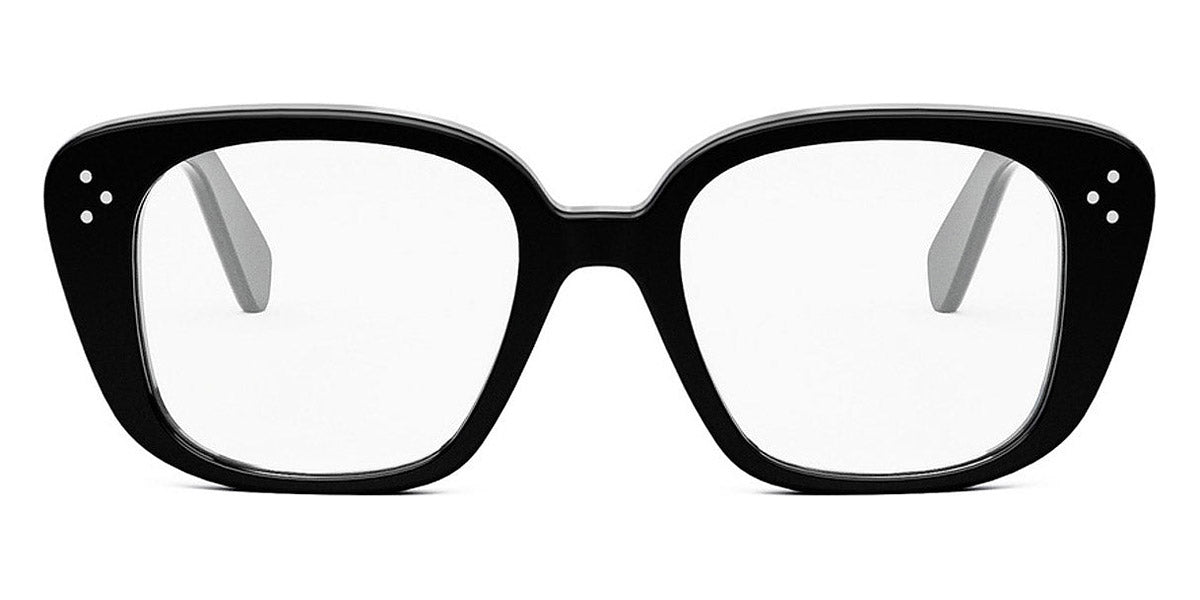 Celine® CL50136I CEL CL50136I 001 51 - Shiny Black Eyeglasses