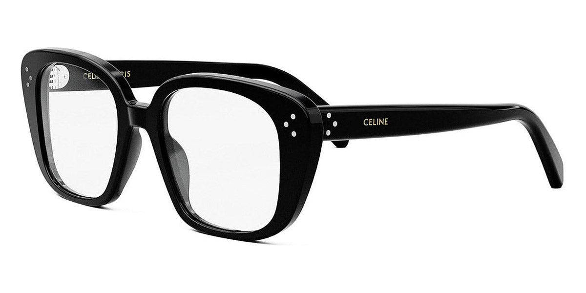 Celine® CL50136I CEL CL50136I 001 51 - Shiny Black Eyeglasses