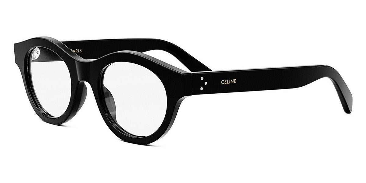 Celine® CL50138I CEL CL50138I 001 49 - Shiny Black Eyeglasses