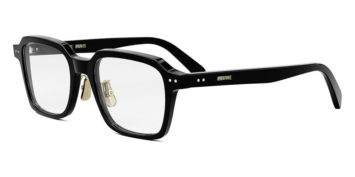 Celine® CL50139F CEL CL50139F 001 52 - Shiny Black Eyeglasses