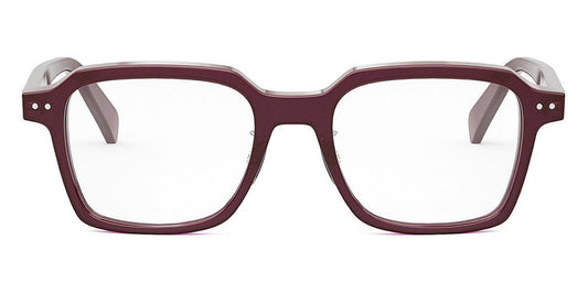 Celine® CL50139F CEL CL50139F 069 52 - Shiny Milky Bordeaux Eyeglasses