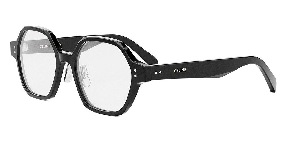 Celine® CL50142F CEL CL50142F 001 51 - Shiny Black Eyeglasses