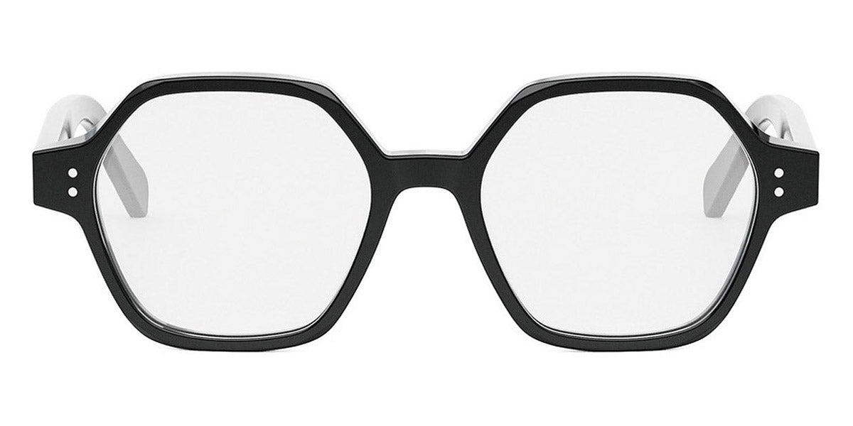 Celine® CL50142I CEL CL50142I 001 51 - Shiny Black Eyeglasses