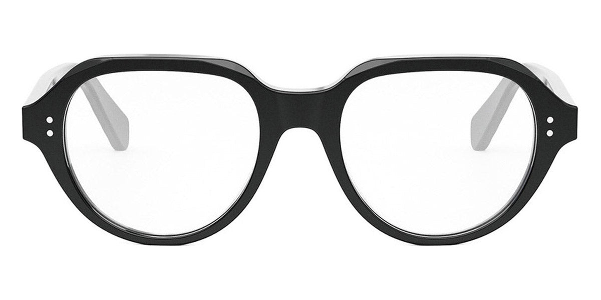 Celine® CL50145I CEL CL50145I 001 52 - Shiny Black Eyeglasses