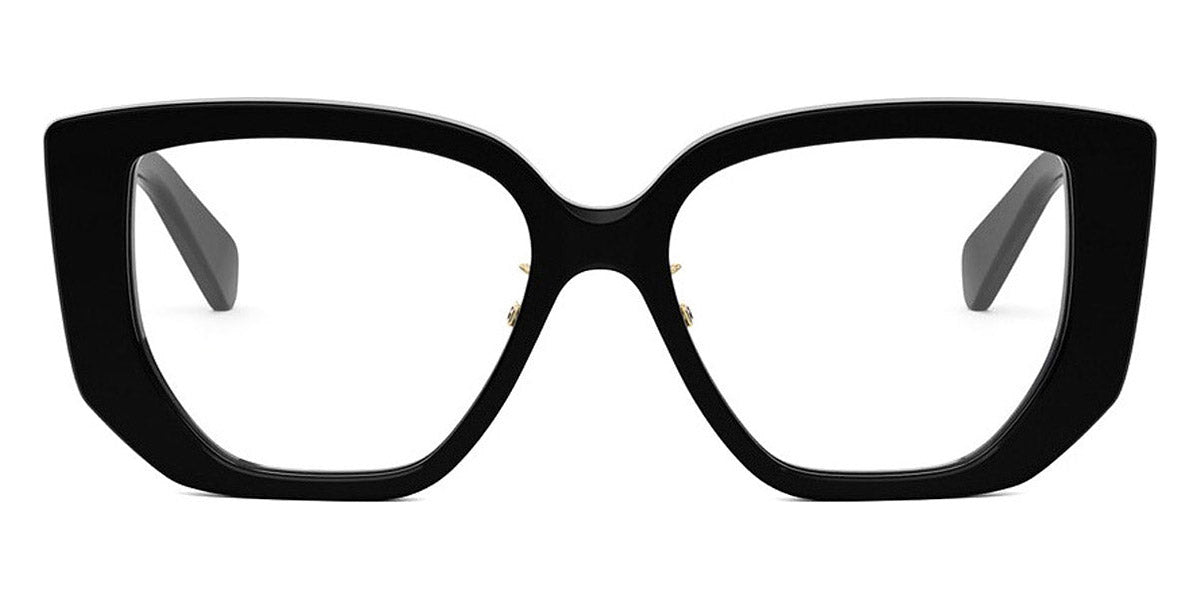 Celine® CL50146F CEL CL50146F 001 53 - Shiny Black Eyeglasses