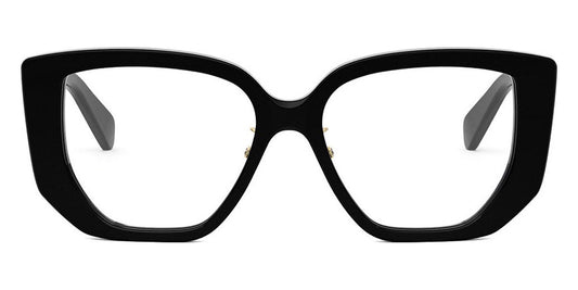 Celine® CL50146F CEL CL50146F 001 53 - Shiny Black Eyeglasses