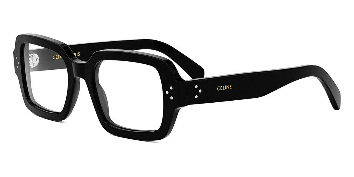 Celine® CL50147I CEL CL50147I 001 51 - Shiny Black Eyeglasses