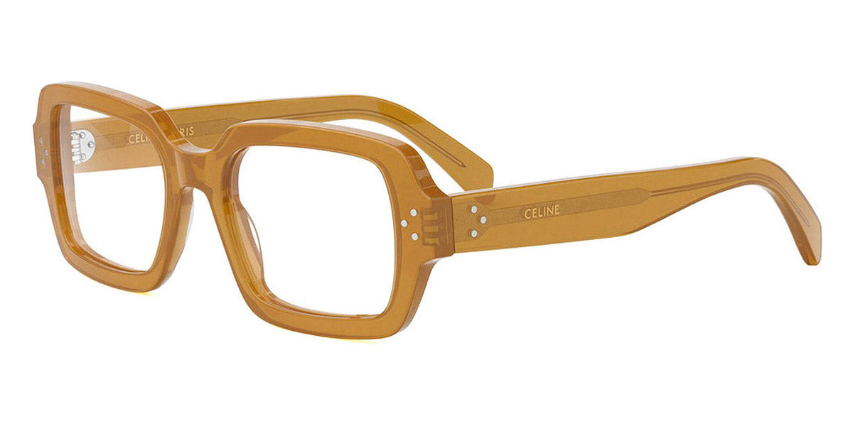 Celine® CL50147I CEL CL50147I 045 51 - Shiny Opaline Pink Eyeglasses