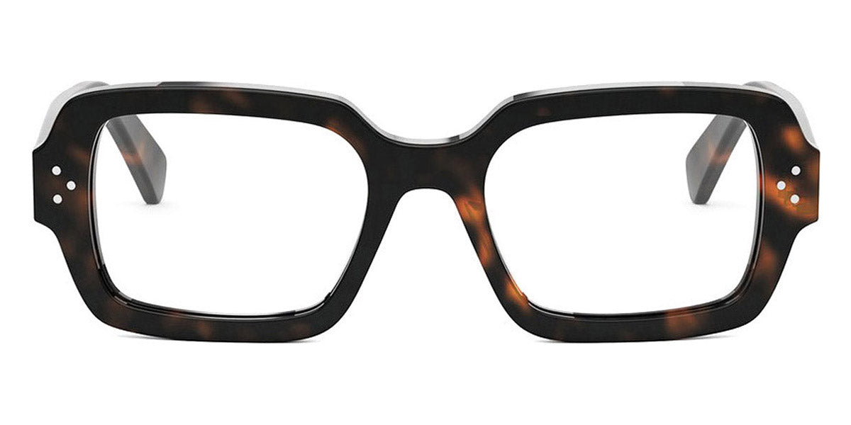 Celine® CL50147I CEL CL50147I 052 51 - Shiny Dark Havana Eyeglasses