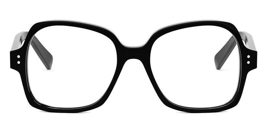 Celine® CL50148I CEL CL50148I 001 53 - Shiny Black Eyeglasses