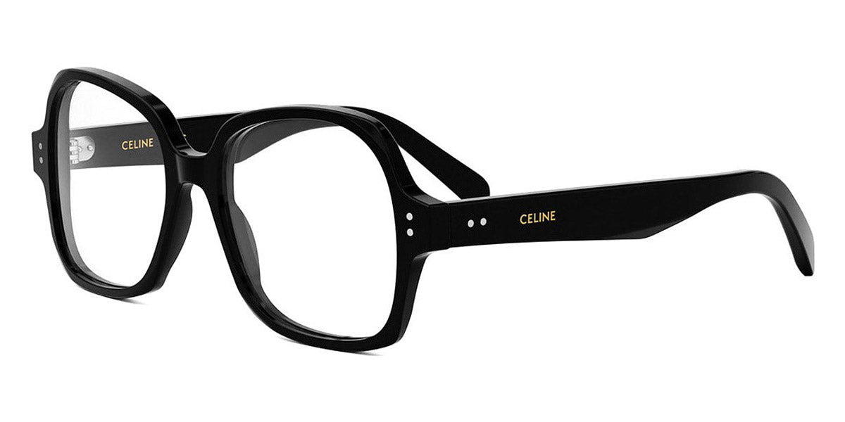 Celine® CL50148I CEL CL50148I 001 53 - Shiny Black Eyeglasses